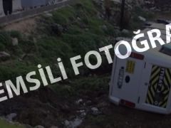 Öğrenci servisi tarlaya uçtu: 7 yaralı