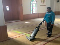ANTAKYA BELEDİYESİ İBADETHANE TEMİZLİKLERİNE DEVAM EDİYOR