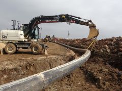 KUMLU YENİ ANA İSALE HATTI İNŞAATI’NIN 25 KM’Sİ TAMAMLANDI