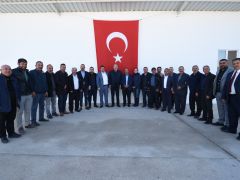 BAŞKAN YILMAZ MUHTARLARLA BİR ARAYA GELDİ