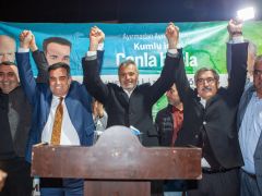 CUMHUR İTTİFAKI’NDAN KUMLU’DA MİTİNG GİBİ AÇILIŞ