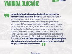 ÖNTÜRK HBB’DEKİ MEMURLARA GÜVENCE VERDİ  “ÇALIŞAN KARDEŞLERİMİZİN EKMEĞİYLE OYNAMAYACAĞIZ”