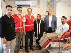 AK PARTİ ANTAKYA AİLESİ KAN BAĞIŞINDA BULUNDU