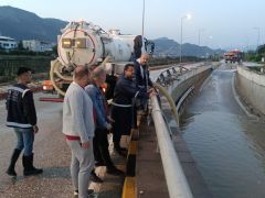 HBB ETKİLİ SAĞANAK YAĞIŞLA MÜCADELE ETTİ