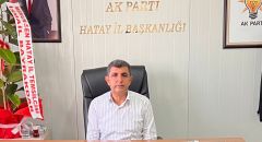 AK PARTİ HATAY  İL BAŞKANI MUSTAFA ERDOĞAN 19 MAYIS ATATÜRK’Ü ANMA,GENÇLİK VE SPOR BAYRAMI KUTLAMALARI DOLAYISIYLA BİR MESAJ YAYIMLADI