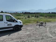 İLAÇLAMA ÇALIŞMALARINA İNSANSIZ HAVA ARACI DESTEĞİ