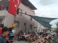 BAYRAM ÖNCESİ ŞEHİT VE GAZİ AİLELERİ UNUTULMADI
