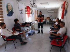 BÜYÜKŞEHİR İLK YARDIM EĞİTİMLERİNE DEVAM EDİYOR