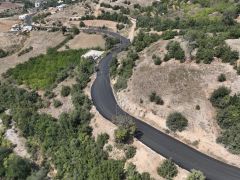 BELEN TRAFİĞİNİ RAHATLACAK YOL TAMAMLANIYOR