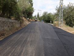 TAHTAKÖPRÜ’YE 4,5 KM BETON ASFALT