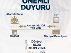 HASAN İKİZ CADDESİ TEK YÖN OLUYOR     BÜYÜKŞEHİR’DEN TRAFİKTE DÜZENLEMELER