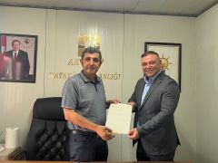 AK Parti Payas İlçe Başkanlığına Osman Topuz Atandı