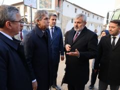 BAŞKAN ÖNTÜRK, AK PARTİ YEREL YÖNETİMLER BAŞKANI DEMİR’İ AĞIRLADI