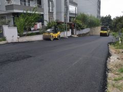 BELEN İLÇESİNDE ASFALT ÇALIŞMALARI SÜRÜYOR