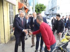 BAŞKAN ÖNTÜRK’TEN İSKENDERUN ESNAFINA ZİYARET  
