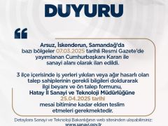 DEPREMZEDE SANAYİCİYE CAN SUYU