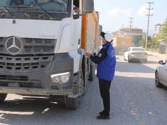 ZABITA’DAN İŞ MAKİNELERİNE YAKIN TAKİP 
