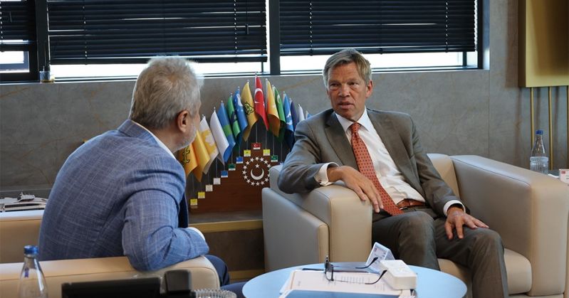 BAŞKAN ÖNTÜRK BÜYÜKELÇİ WİJNANDS’I AĞIRLADI