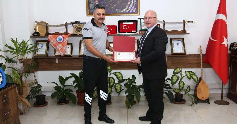 HBB ZABITA DAİRESİ BAŞKANLIĞI EKİPLERİNE BAŞARI ÖDÜLÜ