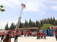 HMKÜ’DE YANGIN EĞİTİMİ