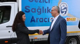 BÜYÜKŞEHİR FİLOSUNA 2 ADET GEZİCİ SAĞLIK ARACI KATILDI