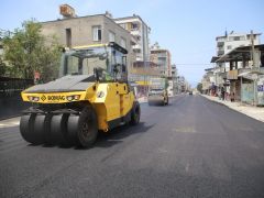 ALTYAPI ÇALIŞMASI BİTEN NOKTALAR ASFALTA KAVUŞUYOR