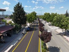 LAZKİYE CADDESİ’NDE SON RÜTUŞLAR YAPILIYOR