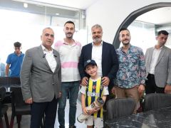 BAŞKAN ÖNTÜRK, ALTINÖZÜ ESNAFINI ZİYARET ETTİ