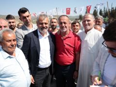 BAŞKAN ÖNTÜRK, ALTINÖZÜ’NDE HİSAŞ PROJELERİNİ İNCELEDİ