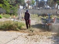 PARK VE YEŞİL ALANLARDA ÇALIŞMALAR DEVAM EDİYOR