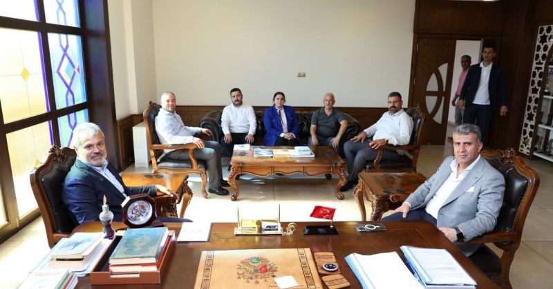 BAŞKAN ÖNTÜRK’TEN BAŞKAN ALTAN’A ZİYARET