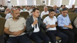 HATSU HEYETİ HASSA MUHTARLARIYLA BULUŞTU 