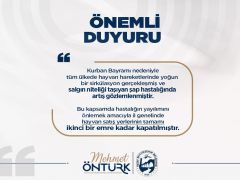 HATAY’DA HAYVAN SATIŞ YERLERİ GEÇİCİ OLARAK KAPATILDI