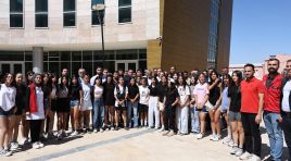 BAŞKAN ÖNTÜRK MEDYA VE GENÇLİK AKADEMİSİ SERTİFİKA TÖRENİNE KATILDI