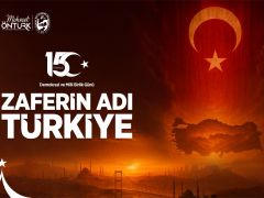 BAŞKAN ÖNTÜRK’TEN 15 TEMMUZ DEMOKRASİ VE MİLLÎ BİRLİK GÜNÜ MESAJI