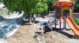 PARK VE YEŞİL ALANLARDA DÜZENLİ ÇALIŞMALARLA GÜZELLEŞTİRİLİYOR