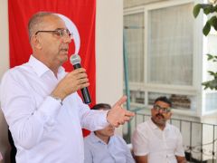 BAŞKAN YAPAR, KUYULU MAHALLESİ’NDE MUHTARLARLA BİR ARAYA GELDİ