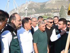 BAŞKAN YAPAR, ASİ NEHRİ’NDEKİ ÇALIŞMALARI İNCELEDİ