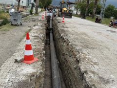 ARSUZ’DA DEV PROJENİN 110 KM’Sİ TAMAMLANDI