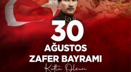 BAŞKAN YAPAR’DAN 30 AĞUSTOS ZAFER BAYRAMI MESAJI