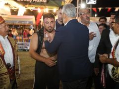 BELEN, ABA GÜREŞİYLE ŞENLENDİ