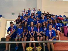 ANTAKYA BELEDİYESİ YÜZME SPORCULARI, ZAFER BAYRAMI YÜZME ŞENLİKLERİNE DAMGA VURDU 