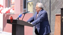 MESUT YILMAZ ORTAOKULU TÖRENLE AÇILDI