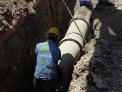 SAMANDAĞ’IN ATIK SU ALTYAPISI YENİLENİYOR