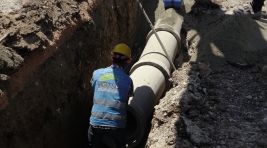 SAMANDAĞ’IN ATIK SU ALTYAPISI YENİLENİYOR