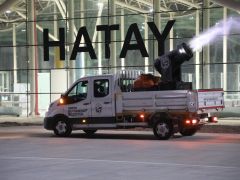 HBB’DEN HAVALİMANINA İLAÇLAMA ÇALIŞMALARI