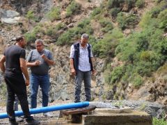 ARSUZ TÜLEK VE KONACIK’TA SU HATLARI ONARILIYOR