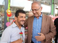 BAŞKAN YAPAR, AHİLİK HAFTASI’NDA ESNAFLA BİR ARAYA GELDİ