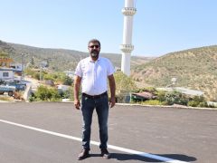 İKİ İLÇEYİ BAĞLAYAN YOL ASFALTLANDI