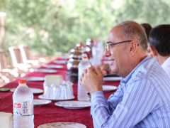 BAŞKAN YAPAR, MUHTARLARLA BİR ARAYA GELDİ